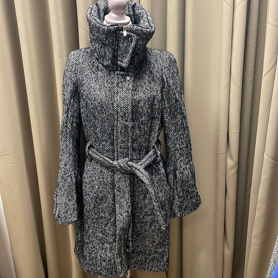 Zara Basic kappa grå storlek L