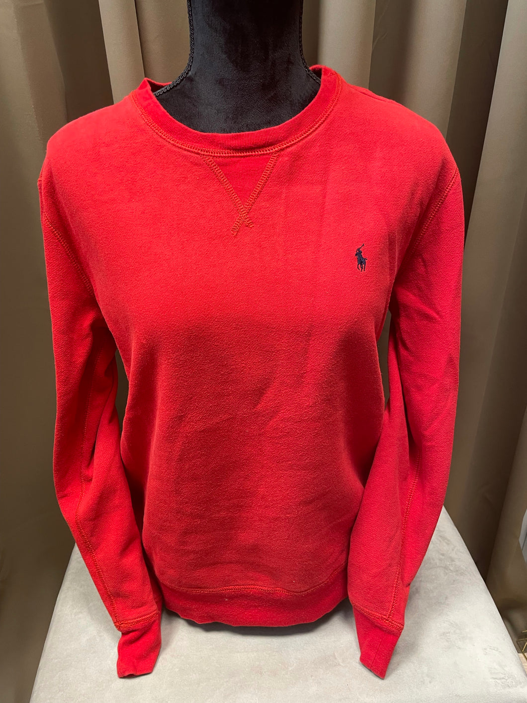 Ralph Lauren tröja röd storlek large