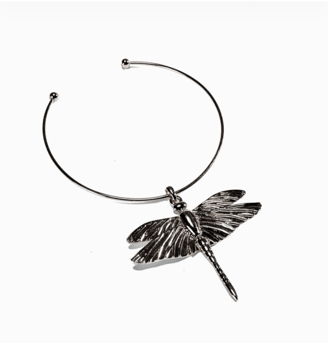 IOKU DRAGONFLY NECKLACE GOLD