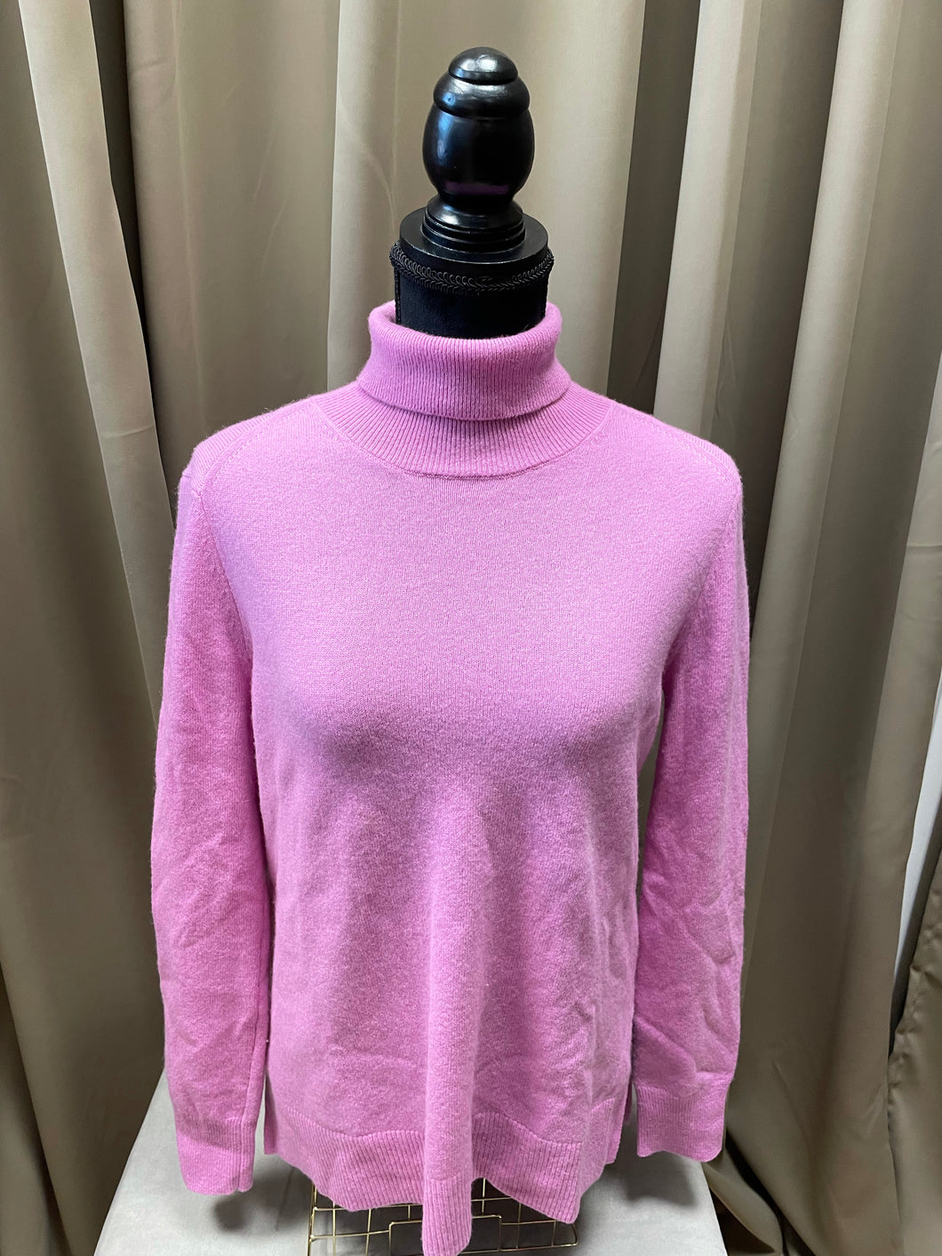 Massimo Dutti stickad tröja rosa storlek small