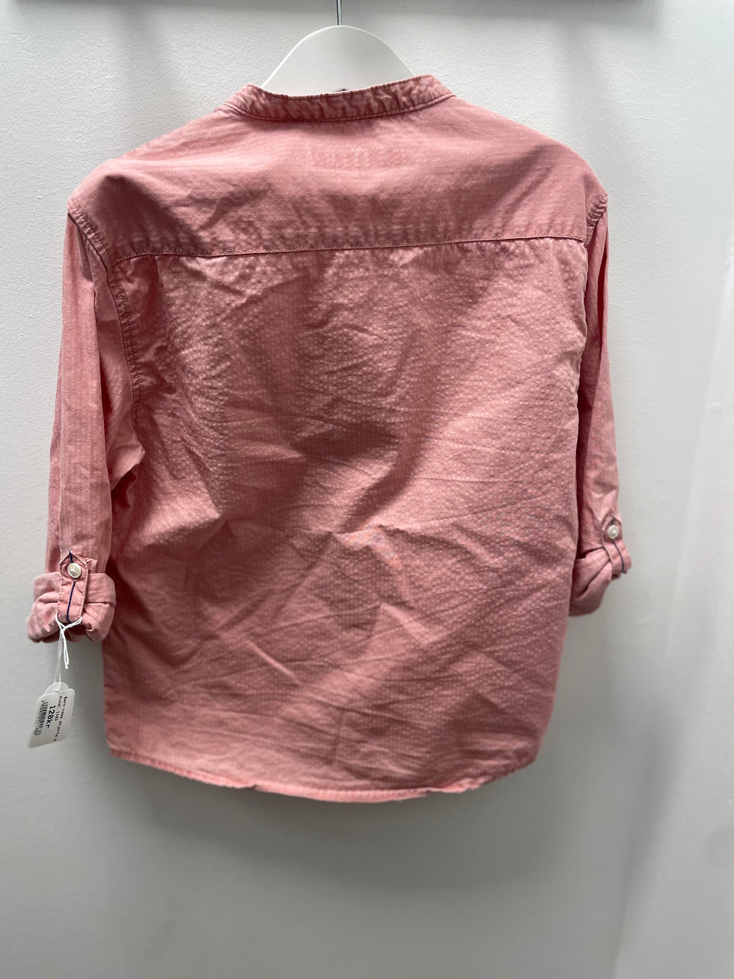 Zara skjorta rosa storlek 128